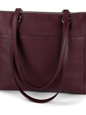 Genuine Leather Tote Bag for Women, Large Tote Bag for Women for Work Purses Sat